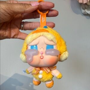 Crybaby crying again duck you keychain
